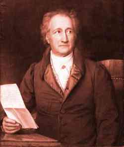 Portrait of Johann Wolfgang von Goethe
