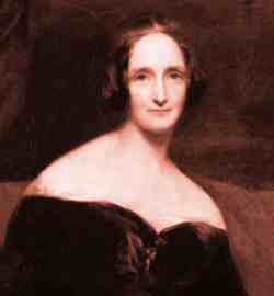 Portrait of Mary Shelley
