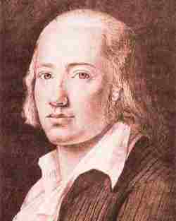 Portrait of Friedrich Holderlin