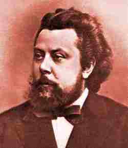 Portrait of Modest Mussorgsky