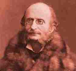 Portrait of Jacques Offenbach