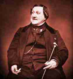 Portrait of Gioachino Rossini