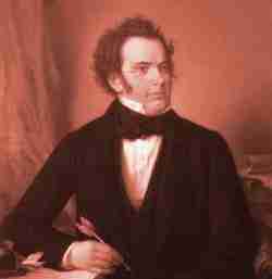 Portrait of Franz Schubert