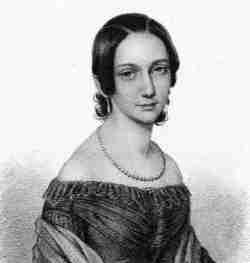 Portrait of Clara Schumann