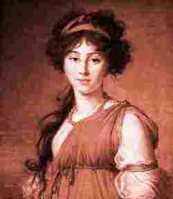 Portrait of Madame Germaine de Stael