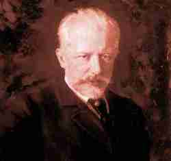 Portrait of Pyotr Ilyich Tchaikovsky