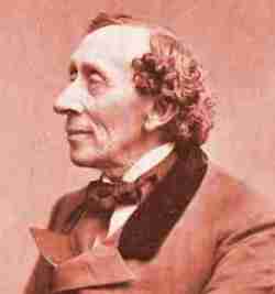 andersen-2 Portrait of Hans Christian Andersen
