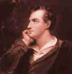Portrait of Lord Byron