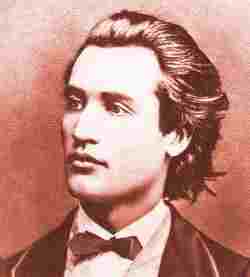 Portrait of Mihai Eminescu
