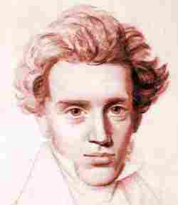 Portrait of Soren Kierkegaard