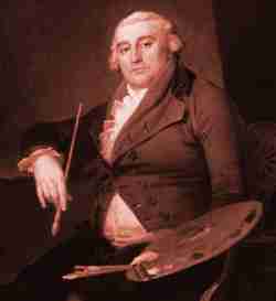 Portrait of Philip James de Loutherbourg