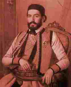 Portrait of Petar II Petrovic-Njegos