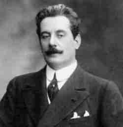 Portrait of Giacomo Puccini
