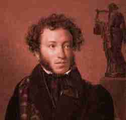 pushkin-2 Portrait of Alexander Pushkin