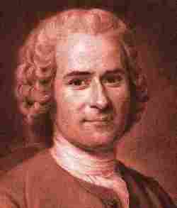 Portrait of Jean-Jacques Rousseau