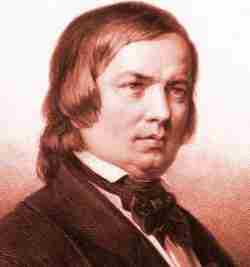 Portrait of Robert Schumann