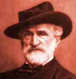 Portrait of Guiseppi Verdi